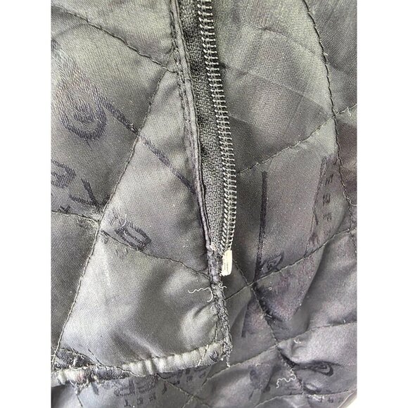 Vintage Perfect Biker Leather Motorcycle Jacket Mens Size M/L Zip Liner 7 lbs - Picture 14 of 14